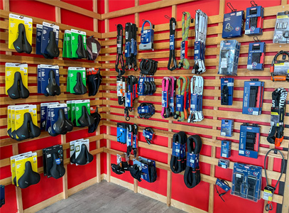 Intérieur magasin de vélos La Rochelle